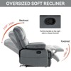 CAVINAS Oversized Adjustable Recliner Lounge Chair, Modern Fabric Sofa with Ergonomic Armrests, Comfortable Living Room Chair for Adults - 4 of 4