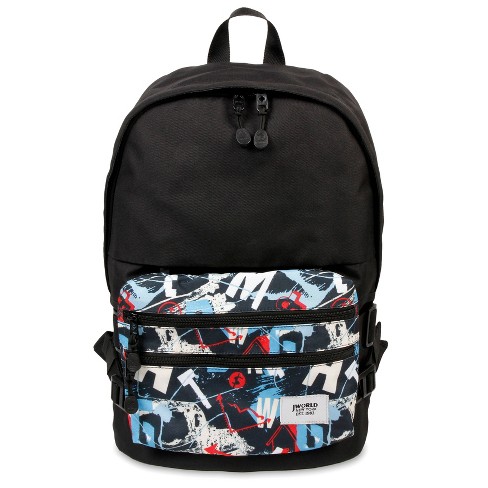 J World New York oz School Backpack, Graffiti