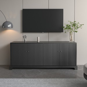 4-Door Sideboard Buffet With Storage, TV Stand For  55/60/65 inch TVs,Modern Accent Kitchen Storage Cabinet For Living Room, Hallway, Dining Room - 1 of 4