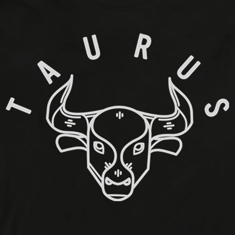 Men's Lost Gods Zodiac Taurus Line Symbol Long Sleeve Shirt, 2 of 5