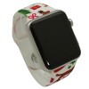 Olivia Pratt Christmas Printed Silicone Apple Watch Band - 4 of 4