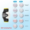 Unique Bargains Golf Alignment Marker Tool Golf Ball Marker 2 Pcs - 4 of 4