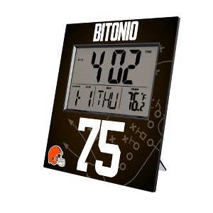 NFL Cleveland Browns Players Game Tactic Wall Clock - 1 of 3