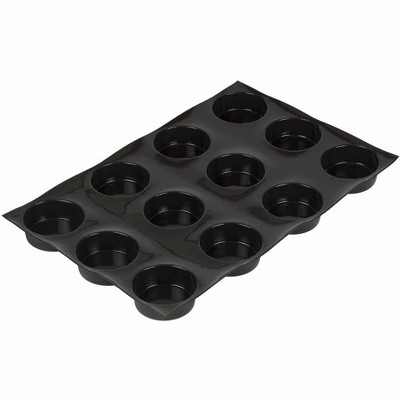 Sasa Demarle FP 01777 Flexipan 8.28-Ounce Tatin Apple Tart Pan with 12 Cavities