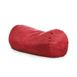 8' Larson Faux Suede Lounger Beanbag - Christopher Knight Home