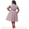Unique Vintage Women's Plus Shirt Dress - 3 of 4