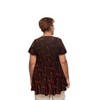 Women's Short Sleeve Baby Doll Top - Plus - On The Plus Side - 2 of 3