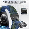 Waloo Braided Nylon Magnetic Loop Band For Apple Watch - 4 of 4