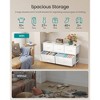 5-Drawer Fabric Dresser with Steel Frame, TV Stand Storage Organizer, 88 lb Top Load, for Bedroom Closet Entryway - 3 of 4