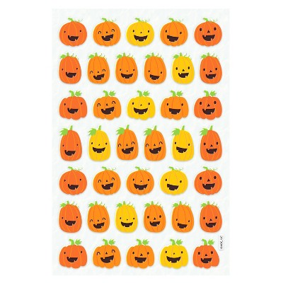 38ct Halloween Dimensional Stickers for Kids' Pumpkins