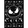 Juniors Womens The Nightmare Before Christmas Halloween Jack Skellington Sweater Print Racerback Tank Top - 2 of 4