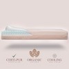 Modera Baby Organic Cotton Dual-Sided Crib Mattress and Toddler Bed Mattress - 52x27.5x5.5" - PINK ROSETTE - 2 of 4