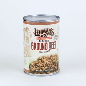 Lehman's All Natural Canned Meat, USA Made Ready to Eat for Everyday, Camping or Emergencies, 14.5 oz Can - 1 of 4