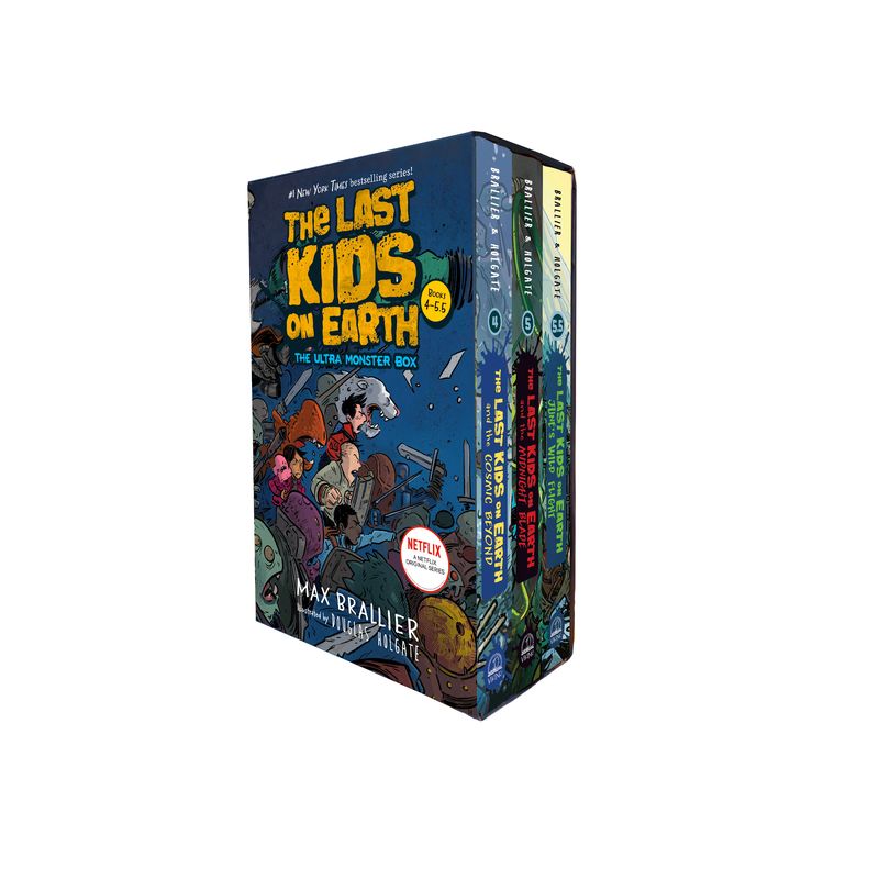 The Last Kids on Earth: The Ultra Monster Box (Books 4, 5, 5.5) - by  Max Brallier (Mixed Media Product), 1 of 2