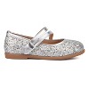Olivia Miller Girl's Toddler Princess Heart Maryjane Flats - 2 of 4