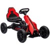 JANSNO Pedal Go Kart Ride-On Toy for Kids 3-8 with Adjustable Seat, Swing Axle, Handbrake, Non-Slip Wheels - 4 of 4