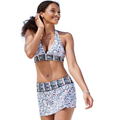 VENUS Womens Bohemian Swim Skirt