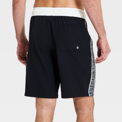 Мужские брюки Goodfellow & Co Men's 9'' Swim Trunks - Goodfellow & Co™ Black L — фото 2
