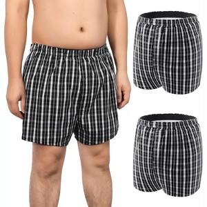 CARER Incontinence Boxer for Mens Bladder Leakage Washable Reusable - Medium Absorbency 2pk - 1 of 4