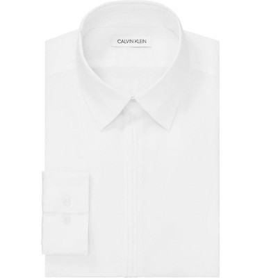 Calvin Klein Mens Infinite Color Button Down Dress Shirt