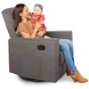 Evolur Raleigh Basic Glider Recliner Rocker - 2 of 4
