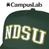Gender Neutral Official North Dakota State University Distressed School Name Foam Snapback Trucker Hat - for Men and Women Hunter Green One Size - 4 of 4