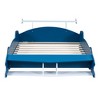 YOOCOZZ Plywood Full Size Platform Bed with Wheels,race car design - 3 of 4