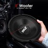 500 Watt Professional PA Speaker for Events with 8'' Woofer, Steel Basket, Black Paper Cone - 4 of 4