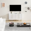 Fluted Dresser for Bedroom with Drawers, Wooden Chest of Drawers with Metal Handle - 3 of 4