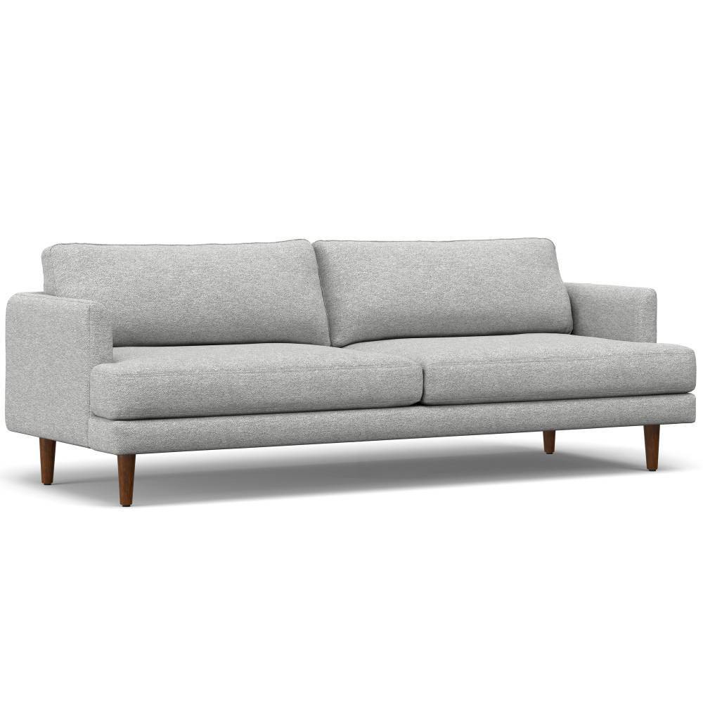 Photos - Sofa 90" Chloris Mid-Century  Mist Gray - WyndenHall