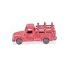 Cheung's Menica Rustic Cast Iron Red Truck Decor - 3 of 4