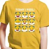 Boys' - Baby Shark - Today I Feel Grid Short Sleeve Graphic T-Shirt - 2 of 4