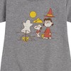 - Peanuts - Snoopy And Lucy Graphic Short Sleeve Fleece Dress - 2 of 4