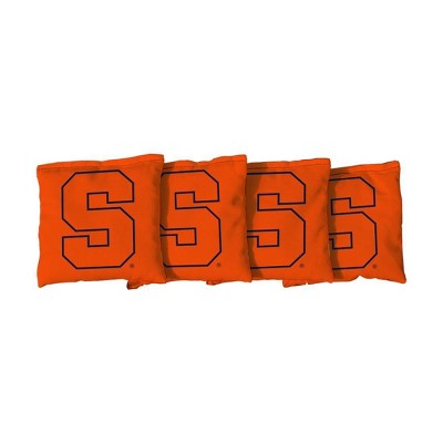 NCAA Syracuse Orange Corn-Filled Cornhole Bags Orange - 4pk