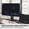 ViewSonic VG2756A-2K 27 Inch IPS 1440p Docking Monitor with 100W USB C, RJ45, HDMI, Display Port and 40 Degree Tilt Ergonomics for Home and Office - 2 of 4