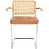 Coralia Dining Chair (Set of 2) - DCH1102 - Cognac/Natural - Safavieh - 2 of 4