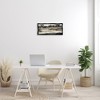 Stupell Industries Trees By Lakeside Landscape Floating Frame Canvas Art, Black, 25" x 11" - 3 of 4