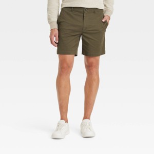 Men's Every Wear 7" Flat Front Chino Shorts - Goodfellow & Co™ - 1 of 3