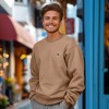Dalix Astronaut Embroidery Relaxed Crewneck Sweatshirt Soft Fleece Fit Lounge Mens - 4 of 4