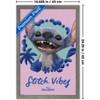 Trends International Disney Lilo & Stitch (2025) - Stitch Vibes Framed Wall Poster Prints - 3 of 4