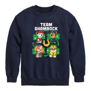 Boys' - Nickelodeon - Paw Patrol Graphic Long Sleeve Fleece Sweatshirt - 1 of 3