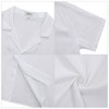 Clearlove Men's Hawaiian Shirt Short Sleeves Printed Button Down Summer Beach Dress Shirts - 4 of 4
