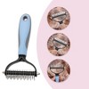 Unique Bargains Pets Grooming Supplies 6.69"x3.54" Blue 1 Pc - 2 of 4