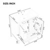 30" Bathroom Vanity Sink Set , Freestanding Vanity Ceramic Sink Combo Storage Cabinet With Doors, Drawer And Adjustable Shelves - 4 of 4