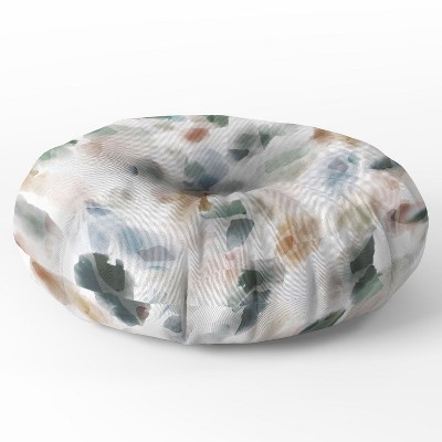 Jacqueline Maldonado Float Earthy Round Floor Pillow - Deny Desings