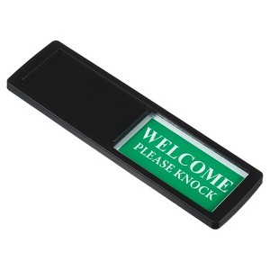 Unique Bargains Acrylic Self-Adhesive Decor Home Business Privacy Sign - 1 of 4