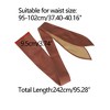 Allegra K Women's Wrap Around Obi Wide Waist Band Belt for Dresses - 4 of 4