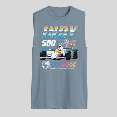 Men's Indianapolis Motor Speedway Indy 500 Tank Top - Blue