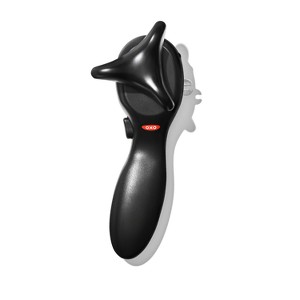 OXO Smooth Edge Can Opener: Manual Soft-Grip Handle, Stainless Steel, Black, Hand Wash, Freestanding, Lifetime Warranty - 1 of 4
