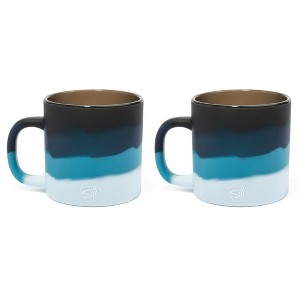 Silipint: 2 Pack 16oz Silicone Coffee Mug, Moon Beam - 1 of 4